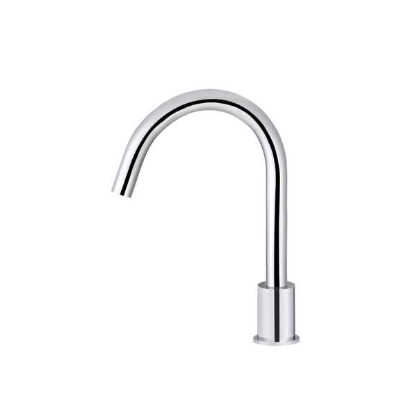 Meir Round Hob Mounted Swivel Spout Polished Chrome