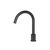Meir Round Hob Mounted Swivel Spout Matte Black
