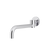 Meir Round Swivel Wall Spout Polished Chrome