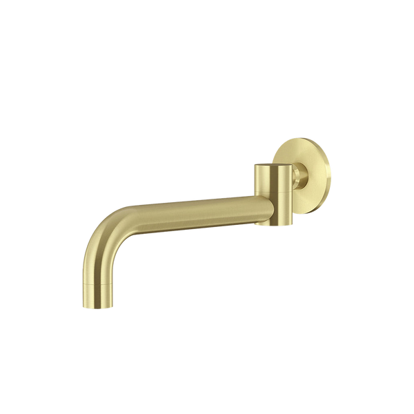Meir Round Swivel Wall Spout Tiger Bronze