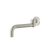 Meir Round Swivel Wall Spout Brushed Nickel