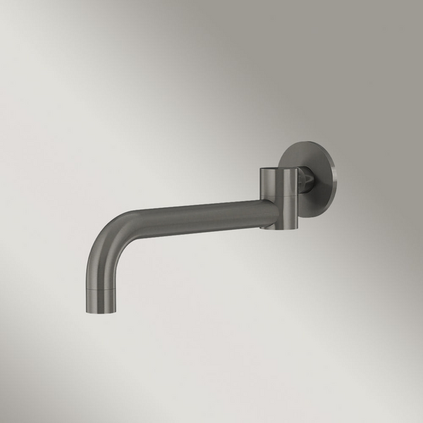 Meir Round Swivel Wall Spout Shadow Gunmetal