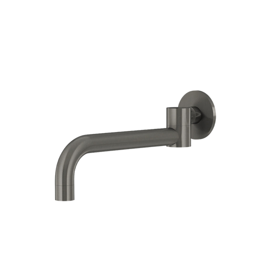 Round Swivel Wall Spout Shadow Gunmetal