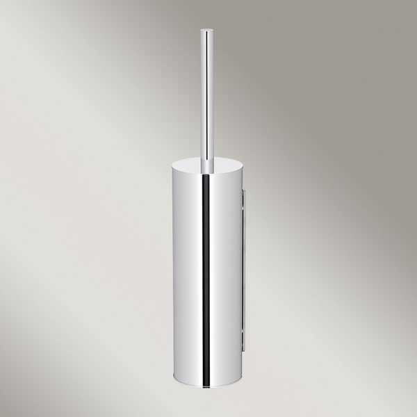 Meir Round Toilet Brush And Holder Polished Chrome