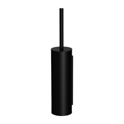 Meir Round Toilet Brush And Holder Matte Black