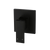 Meir Square Wall Mixer Matte Black