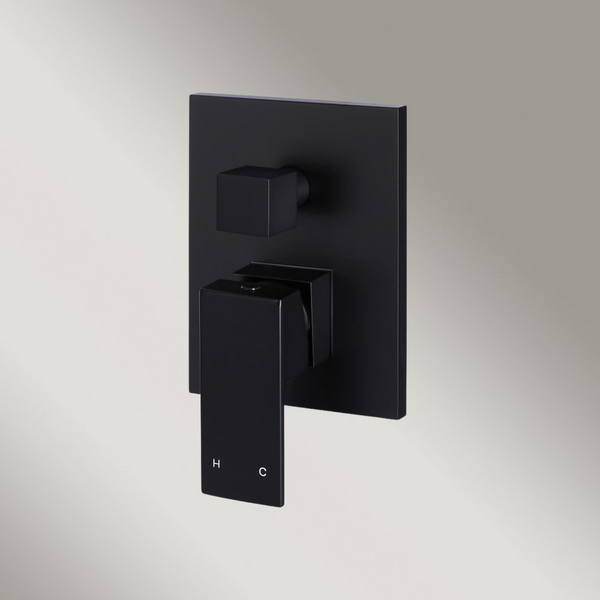 Meir Square Diverter Mixer Matte Black