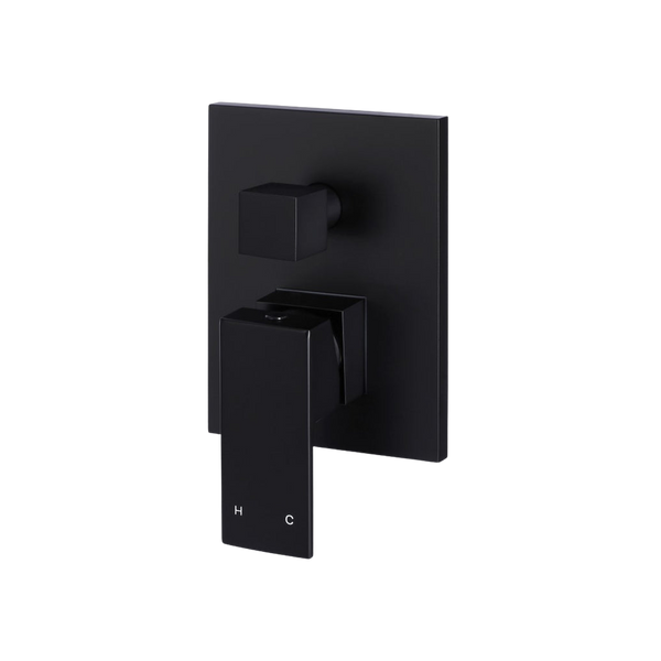 Meir Square Diverter Mixer Matte Black