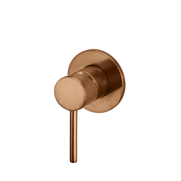 Meir Round Wall Mixer (Trim Kit Only) Lustre Bronze