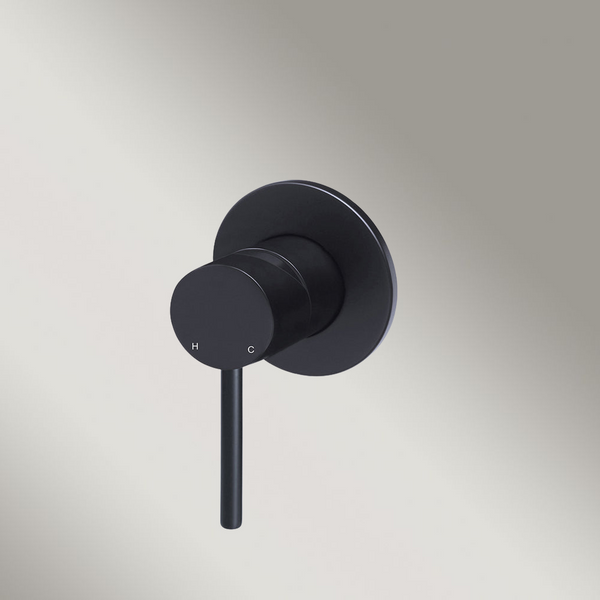 Meir Round Wall Mixer (Trim Kit Only) Matte Black