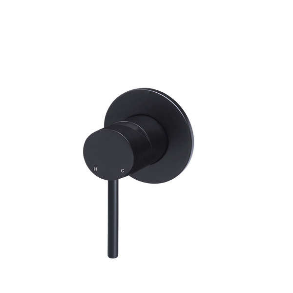 Meir Round Wall Mixer (Trim Kit Only) Matte Black