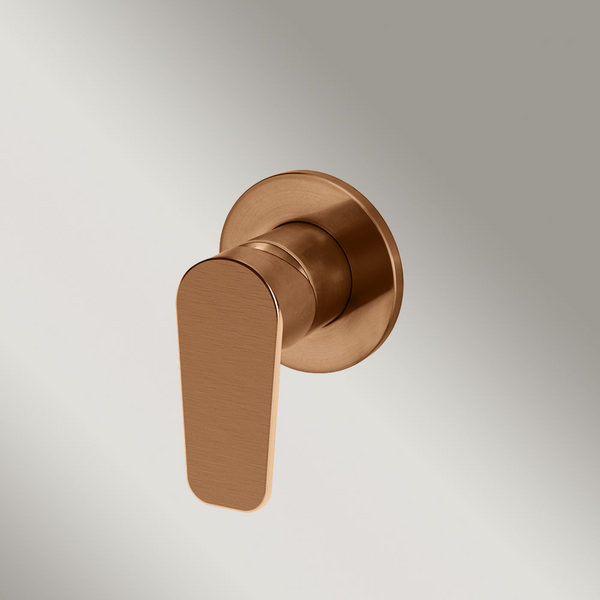 Meir Round Wall Mixer Paddle Handle (Trim Kit Only) Lustre Bronze