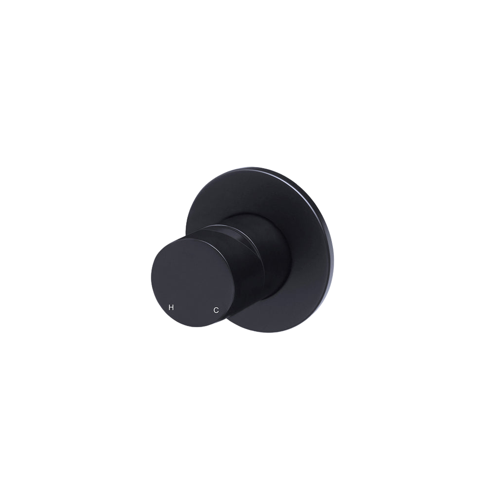 Meir Round Wall Mixer Pinless Handle (Trim Kit Only) Matte Black – Buildmat