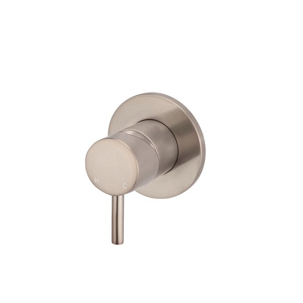 Meir Round Wall Mixer Short Pin-Lever (Trim Kit Only) Champagne