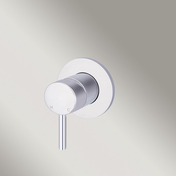 Meir Round Wall Mixer Short Pin-Lever (Trim Kit Only) Polished Chrome