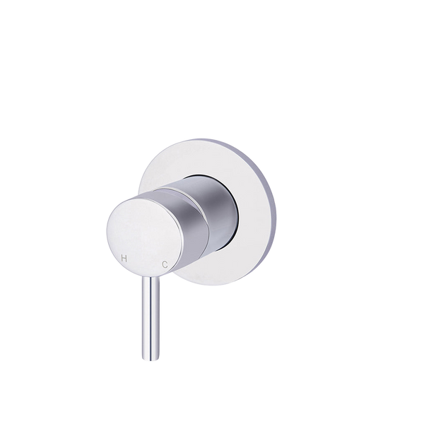 Meir Round Wall Mixer Short Pin-Lever (Trim Kit Only) Polished Chrome