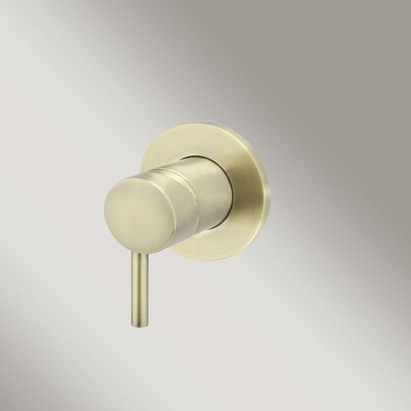 Meir Round Wall Mixer Short Pin-Lever (Trim Kit Only) Tiger Bronze