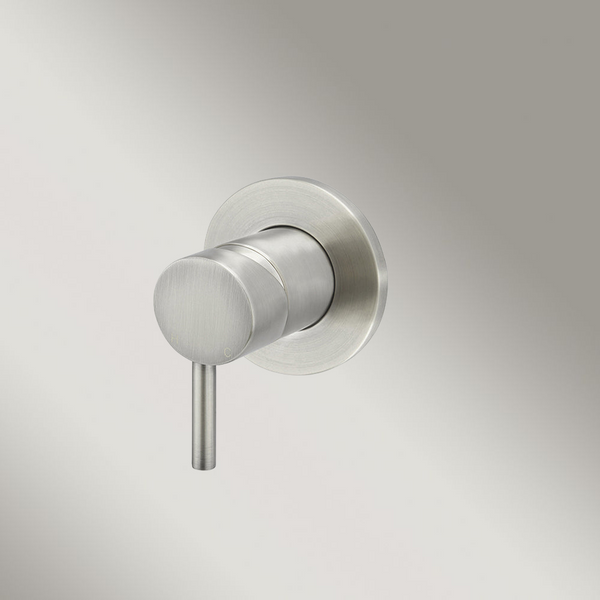 Meir Round Wall Mixer Short Pin-Lever (Trim Kit Only) Brushed Nickel