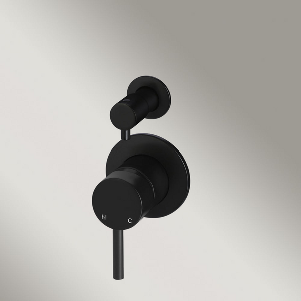 Meir Round Diverter Mixer (Trim Kit Only) Matte Black