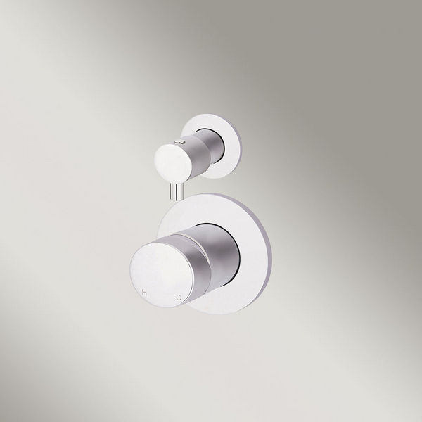 Meir Round Diverter Mixer Pinless Handle (Trim Kit Only) Polished Chrome