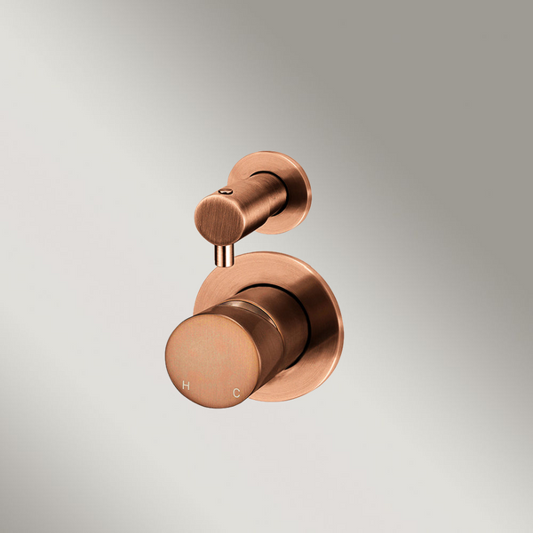 Meir Round Diverter Mixer Pinless Handle (Trim Kit Only) Lustre Bronze