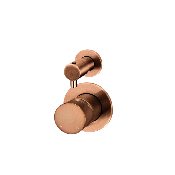 Meir Round Diverter Mixer Pinless Handle (Trim Kit Only) Lustre Bronze