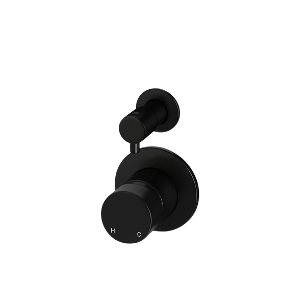 Meir Round Diverter Mixer Pinless Handle (Trim Kit Only) Matte Black