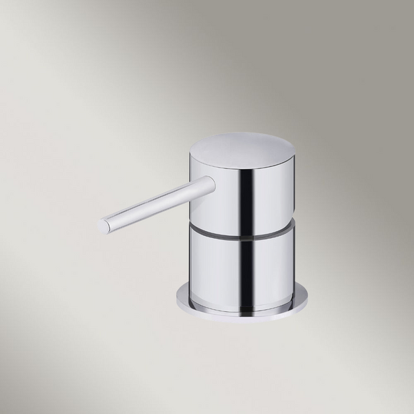 Meir Round Deck Mounted Mixer Polished Chrome