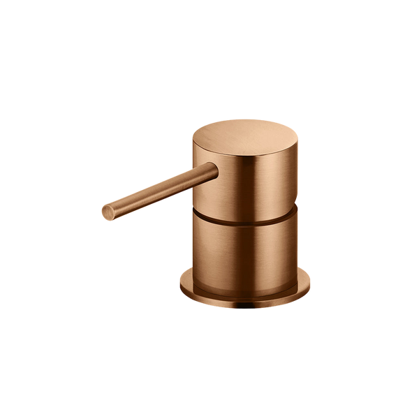 Meir Round Deck Mounted Mixer Lustre Bronze