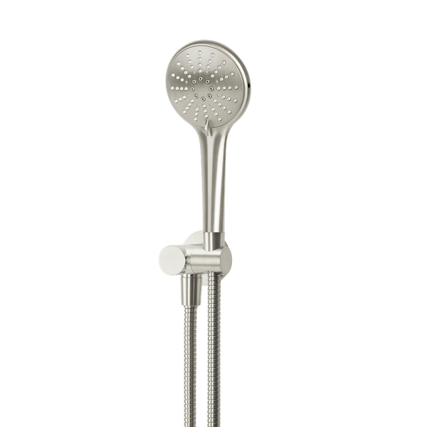 Meir Round Hand Shower On Swivel Bracket Brushed Nickel