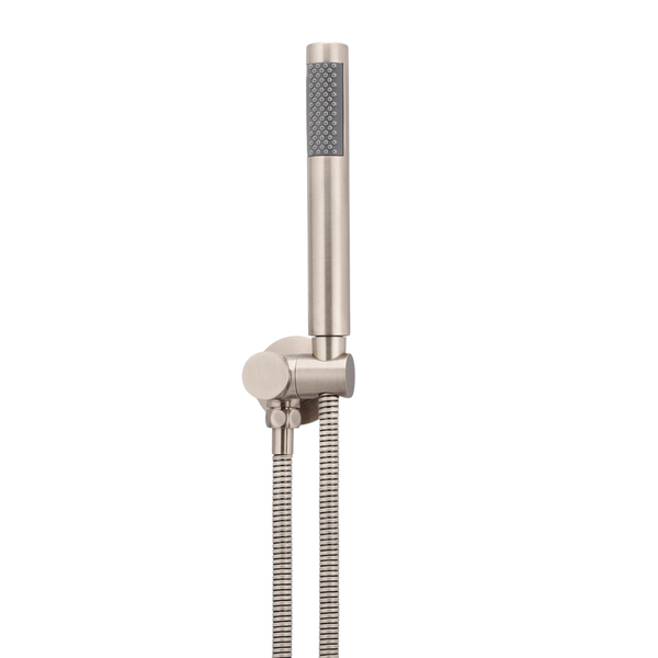 Meir Round Hand Shower On Swivel Bracket Champagne