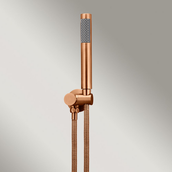 Meir Round Shower On Bracket Lustre Bronze