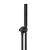 Meir Round Shower On Bracket Matte Black
