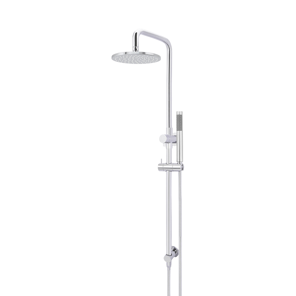 Meir Round Combination Shower Rail 200mm Rose Single Function Hand Sho ...