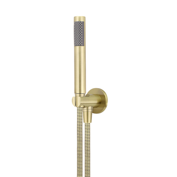 Meir Round Hand Shower On Fixed Bracket Tiger Bronze