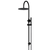 Meir 300mm Round Overhead Shower Set Single Function Hand Shower Matte Black