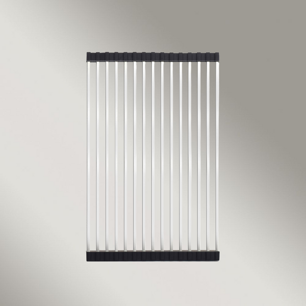 Meir Lavello Stainless Steel Rolling Mat Protector Polished Chrome