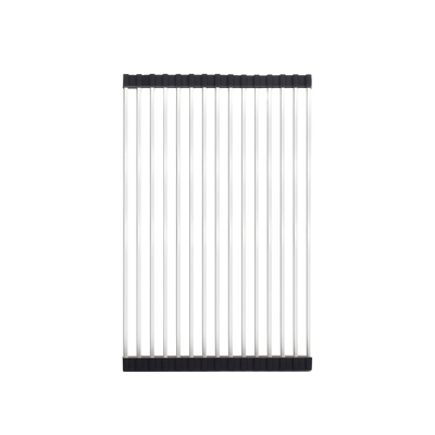 Meir Lavello Stainless Steel Rolling Mat Protector Polished Chrome