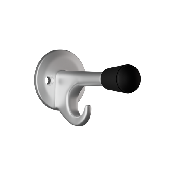 Metlam 102 Coat Hook In Satin Chrome Plate