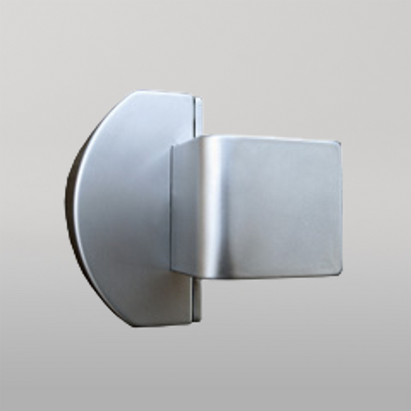 Metlam Overlapping Lift Off Staple In Satin Chrome Plate