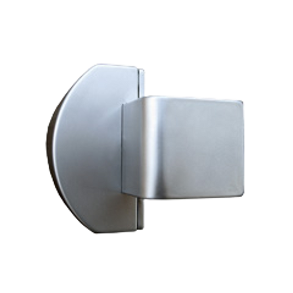 Metlam Overlapping Lift Off Staple In Satin Chrome Plate