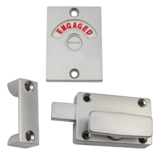 Metlam 200 Lock And Indicator Set Visible Fix In Satin Chrome Plate