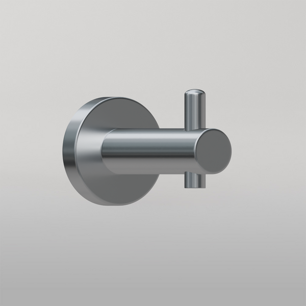 Metlam Robe Hook Concealed Fix In Antimicrobial