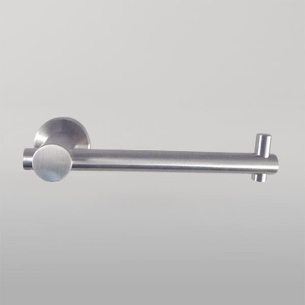 Metlam Single Toilet Roll Holder Concealed Fix In Satin Stainless Steel