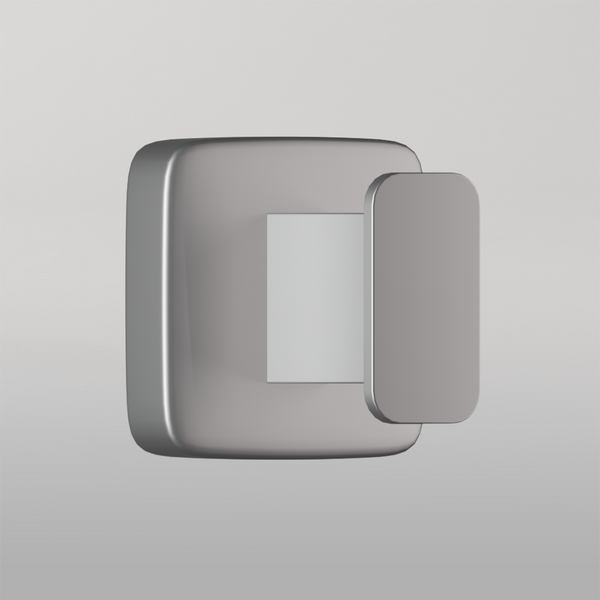 Metlam Single Robe Hook Concealed Fix In Polished Stainless Steel