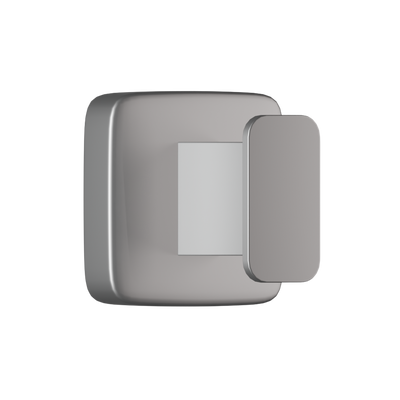 Metlam Single Robe Hook Concealed Fix In Polished Stainless Steel