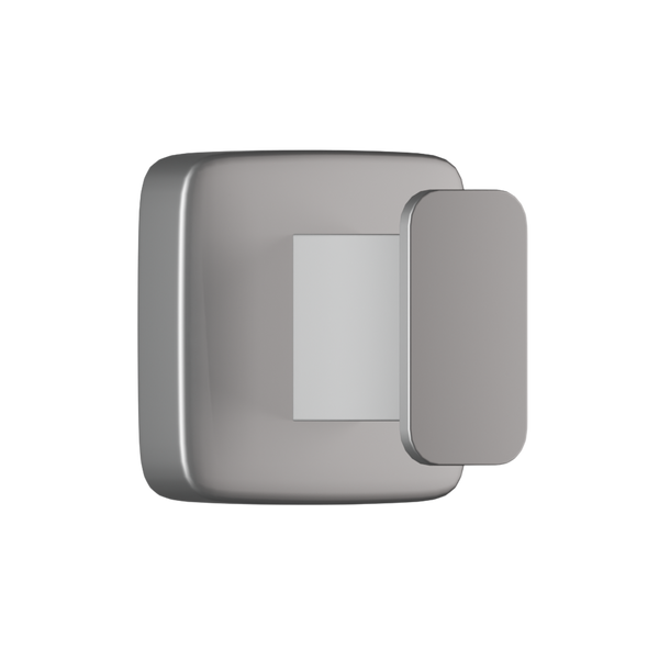 Metlam Single Robe Hook Concealed Fix In Polished Stainless Steel