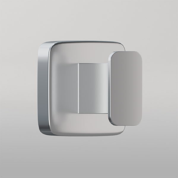 Metlam Single Robe Hook Concealed Fix In Satin Stainless Steel