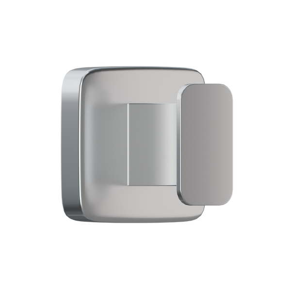 Metlam Single Robe Hook Concealed Fix In Satin Stainless Steel