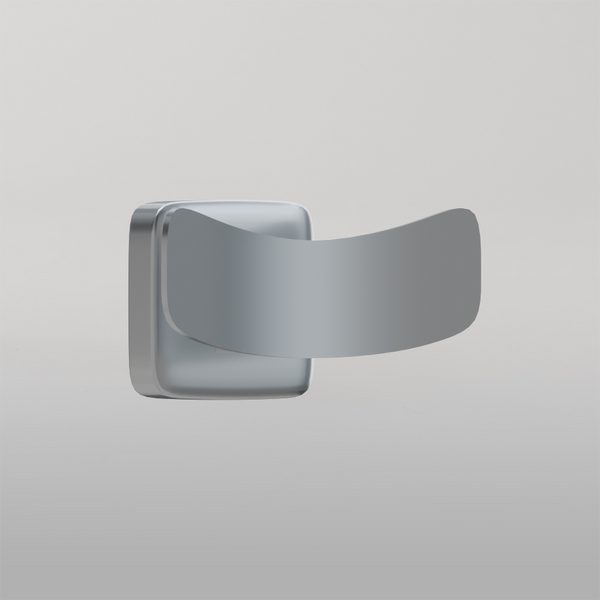 Metlam Double Robe Hook Concealed Fix In Satin Stainless Steel